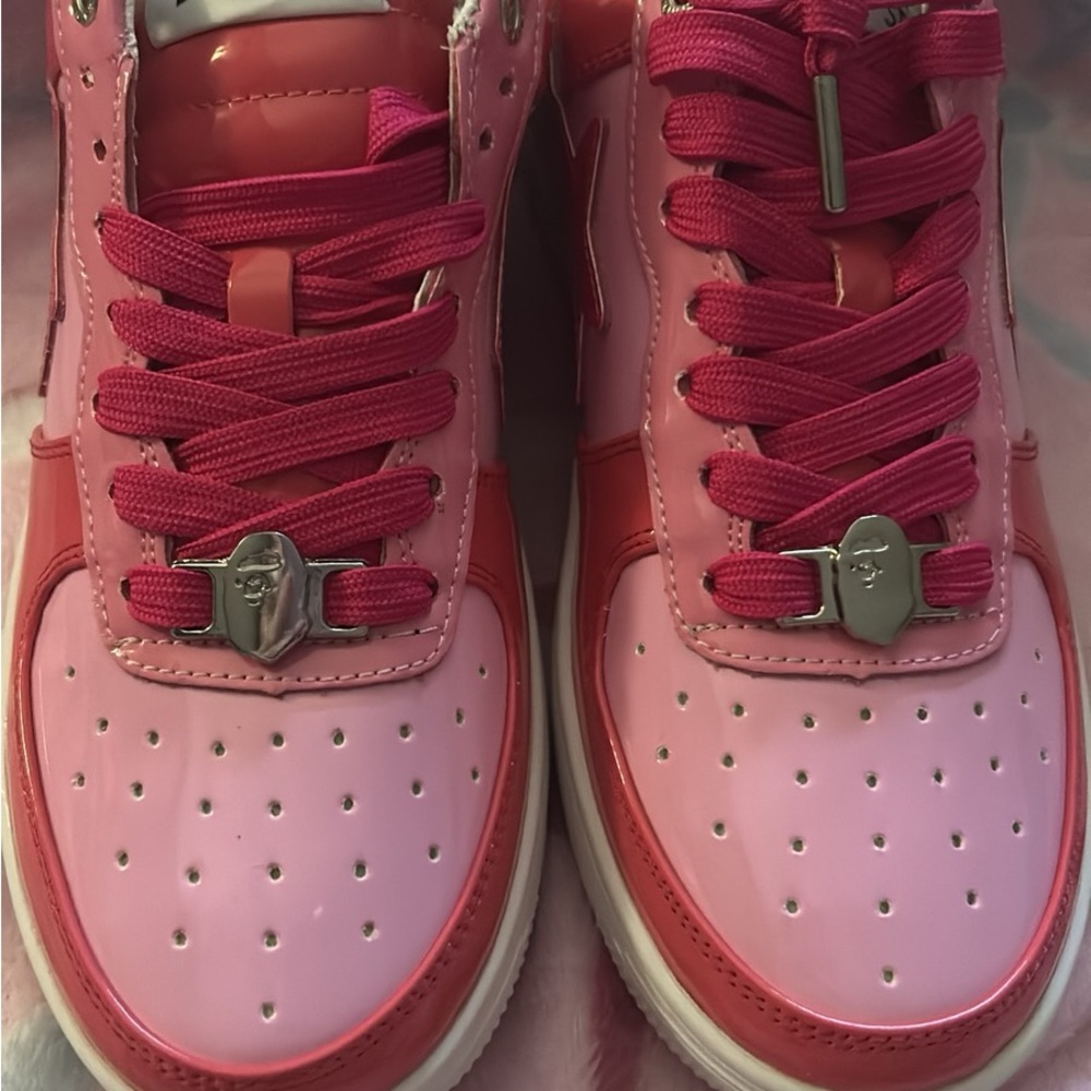 A Bathing Ape Sat Low Color Camo Pink